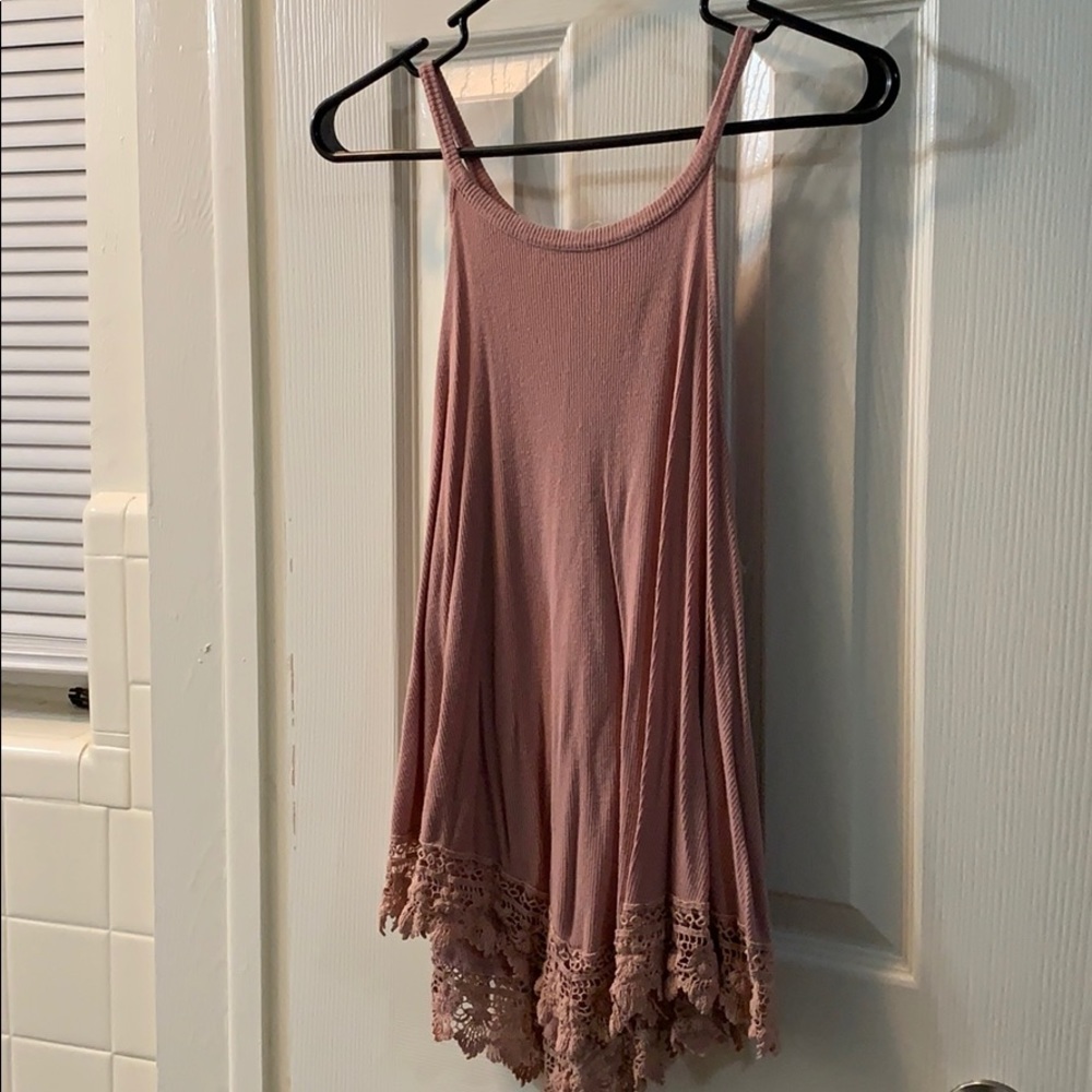 Blush pink tank top